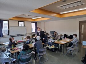 三原会場の研修風景